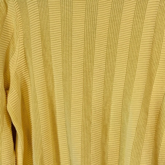 Gorgeous yellow CJ Banks sweater size X 14W - Picture 6 of 12